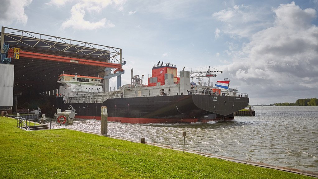 Africa’s largest dredger launched in The Netherlands