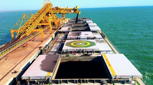 Anglo iron-ore port deepening under way
