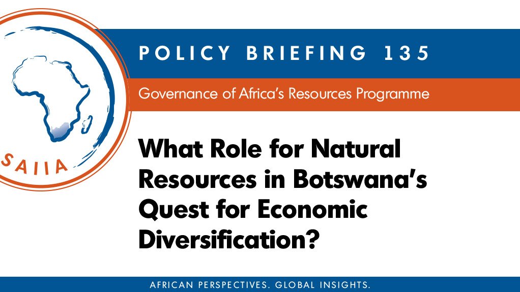 What role for natural resources in Botswana’s quest for economic diversification? (May 2015)