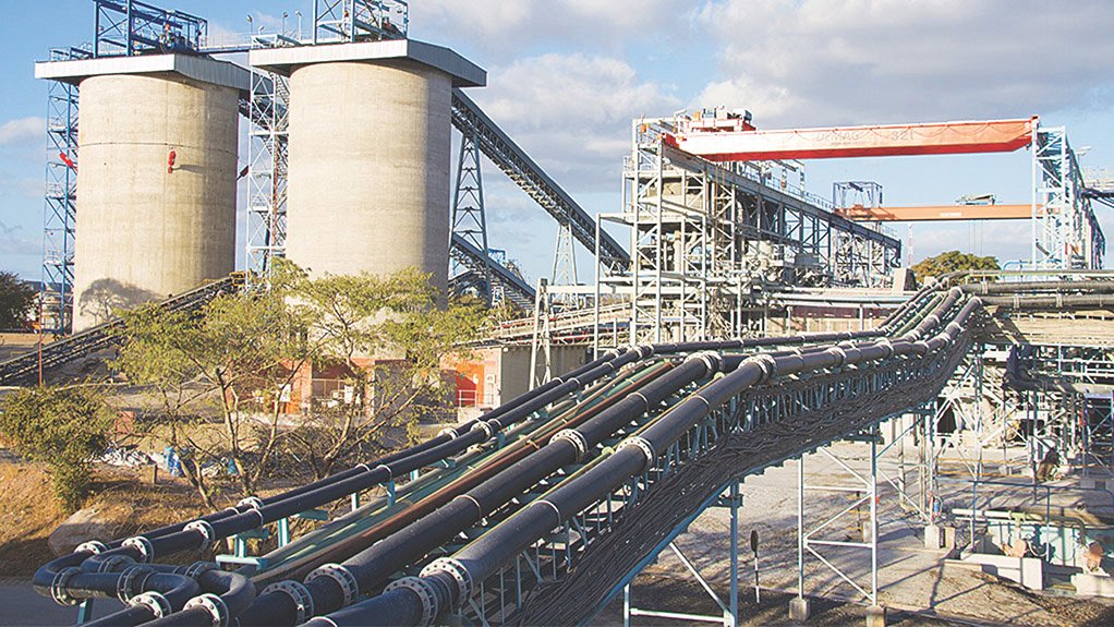 Mimosa mine, Zimbabwe