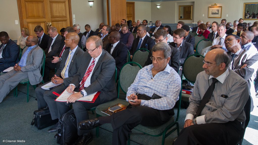 Chamber of Mines of South Africa members at AGM.