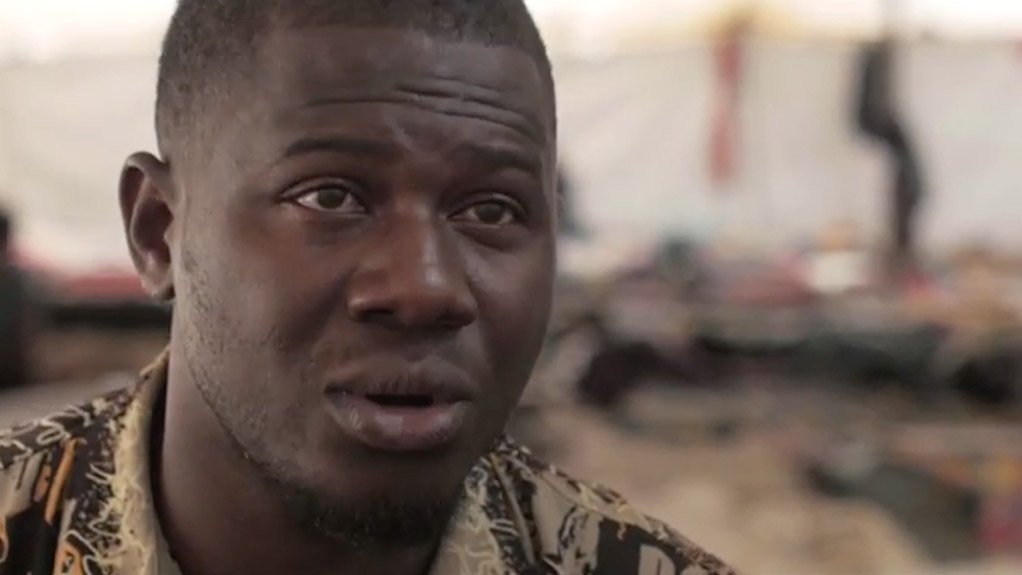 Amuri Djuma, a Congolese refugee furniture maker