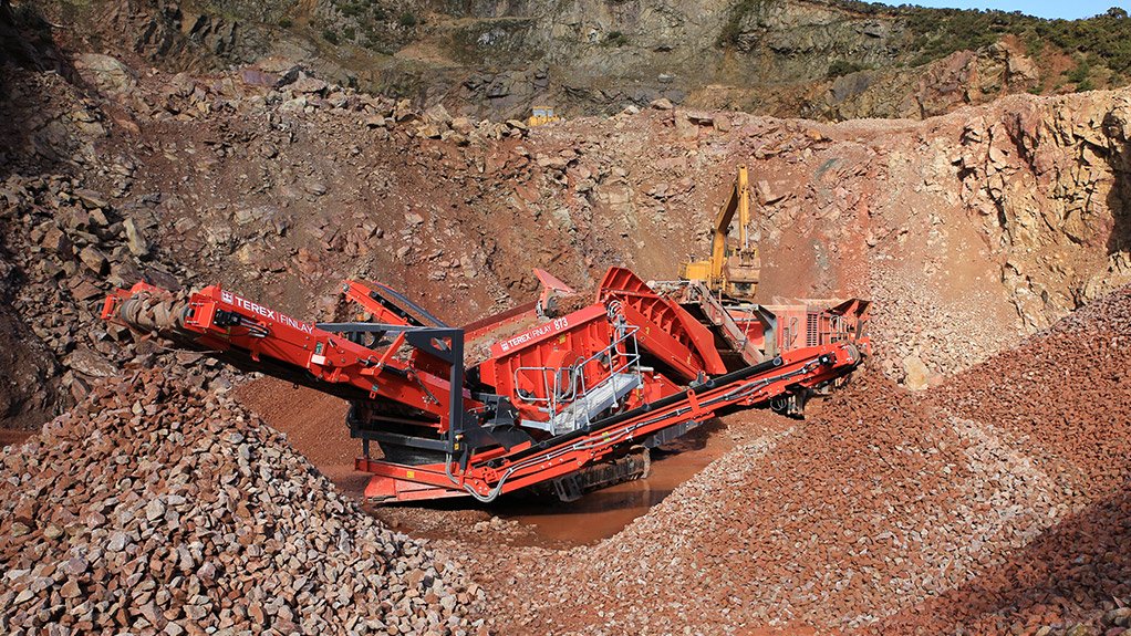 Terex® Finlay introduce NEW 873 Tracked Mobile Heavy Duty Screener