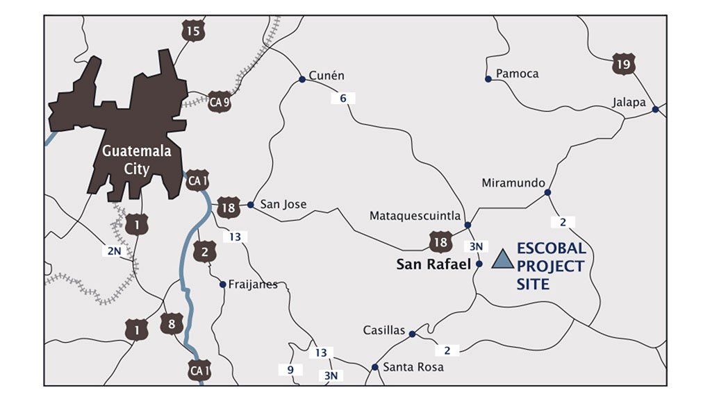 Escobal mine, Guatemala