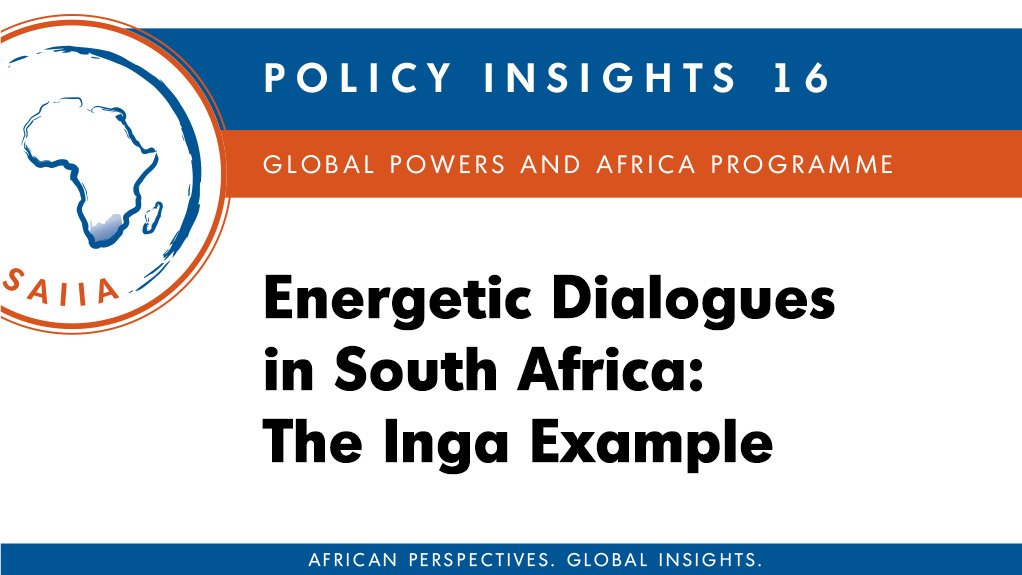Energetic Dialogues in South Africa: The Inga Example  (May 2015)