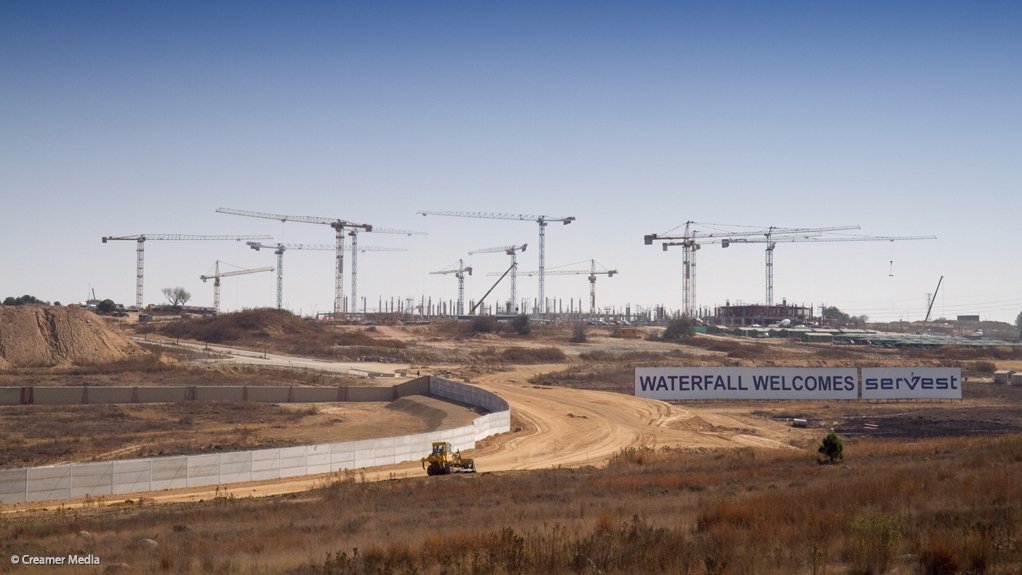 Waterfall development project, South Africa