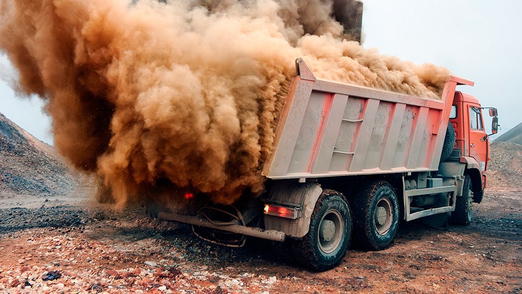 KICKING UP DUST Particulate matter is emitted into the air because of excavations, blasting works, the transportation of materials, wind erosion, fugitive dust from tailings facilities, material stockpiles and waste dumps 