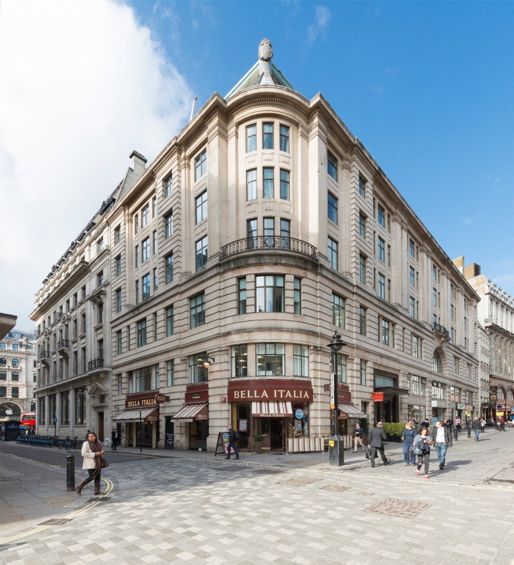 25 ARGYLL STREET
The 65 000 ft2 office building, in the heart of London’s West End, is fully let
