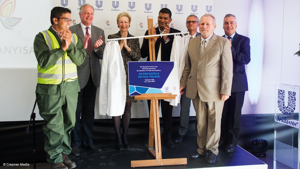 S African manufacturing sector receives R1.4bn boost with new Unilever facility