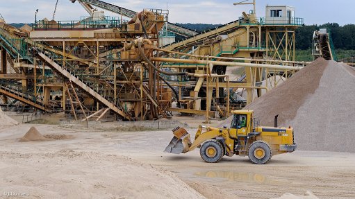 GROWTH EXPECTED
As a result of the local construction industry’s recovery and government’s multibillion-rand infrastructure projects, the South African quarrying industry is on a steady growth path