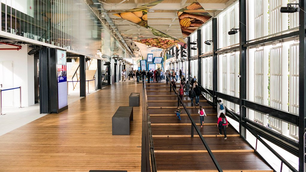 American white oak deck features in the USA pavilion at ‘Milan Expo 2015’