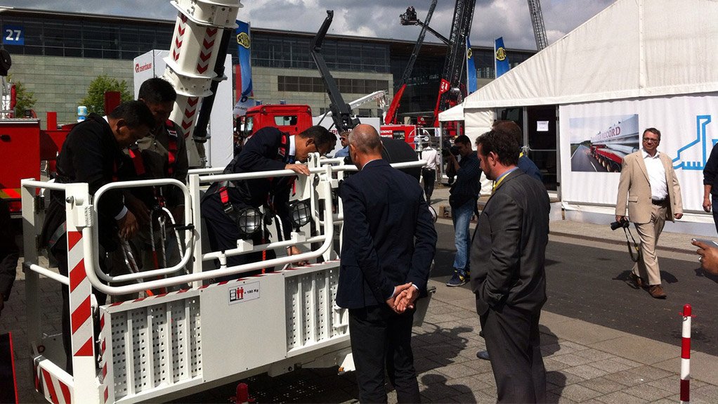 Cte B-Fire Rescue And Firefighting Platforms  At Interschutz 2015