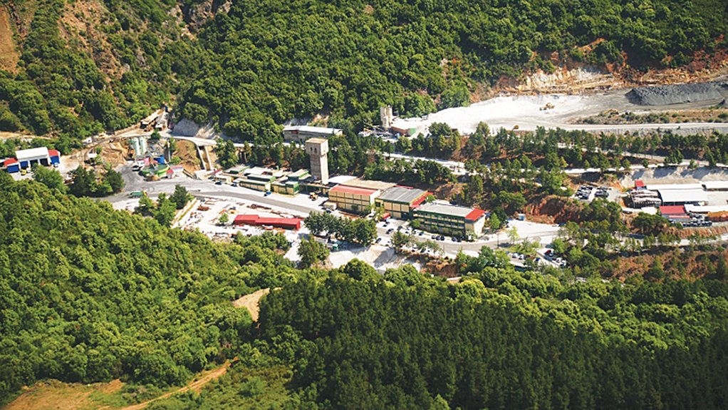 Stratoni mine, Greece