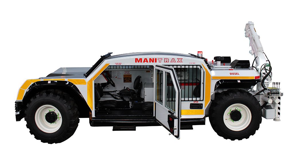 UNDERGROUND TRACTOR
The ManiTrax 35 t tow tractor is capable of hauling, towing and transporting equipment, tools, skids and tanks in underground mine applications
