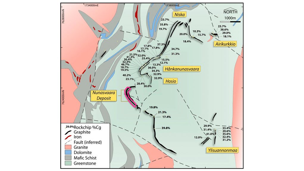 Nunasvaara Deposit