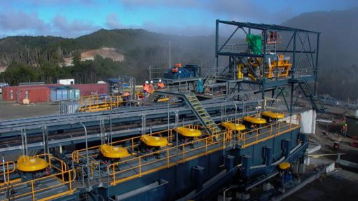 Reefton mine, New Zealand
