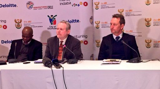 DTI: Minister Davies says advancing manufacturing can drive industrialisation 