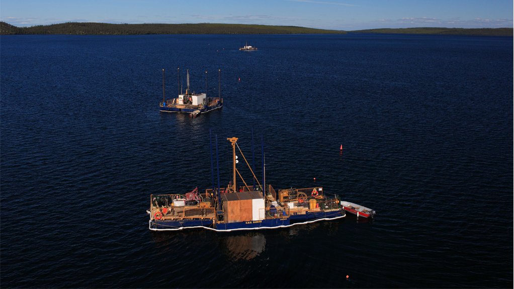 Exploration at Fission Uranium's Patterson Lake South Project, in Northern Saskatchewan.