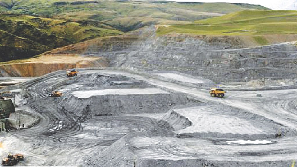 Macraes mine, New Zealand