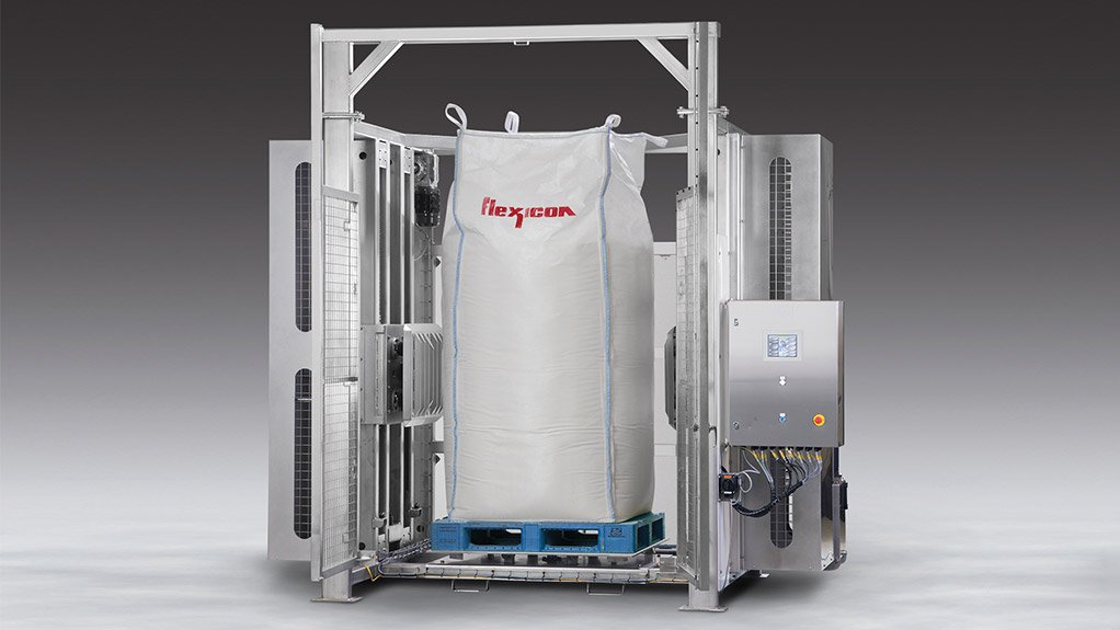 Bulk Bag Conditioner Has Height-Adjustable Rams