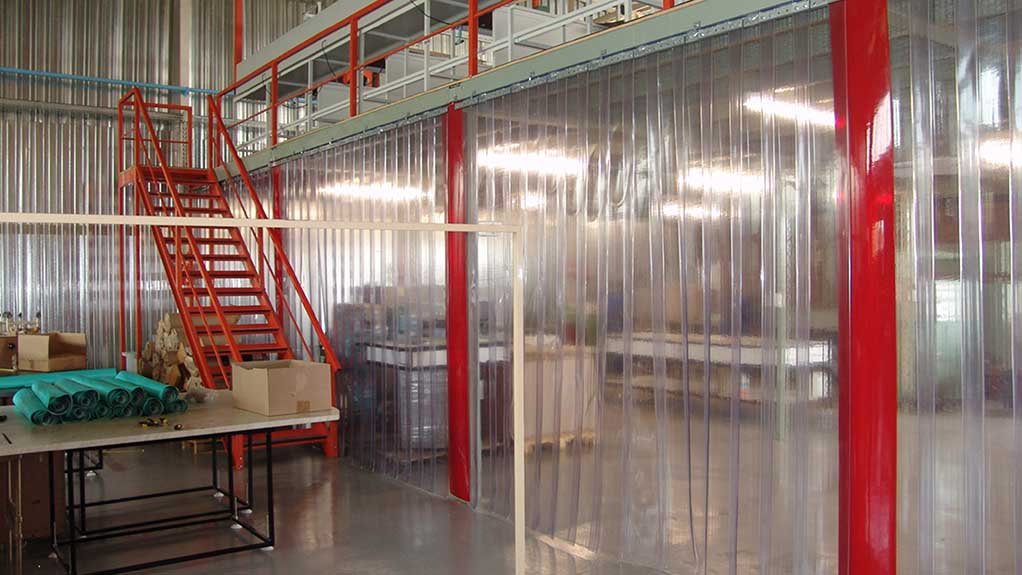 Strip Curtains Help To Minimise Dust In Production And Packaging Facilities