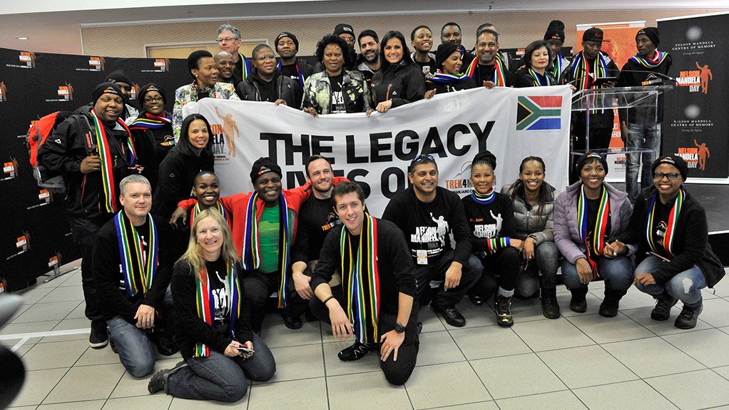 South African Airways Proud Official Airline of the Trek4Mandela Expedition