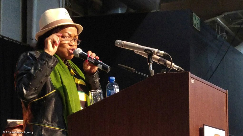 ANC chairperson Baleka Mbete