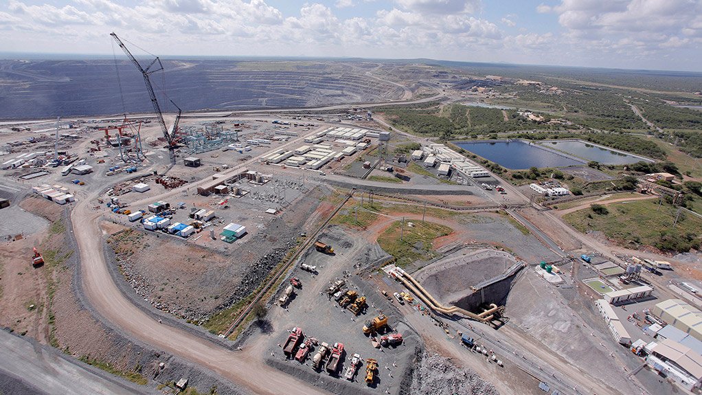 PROGRESSIVE DEVELOPMENT
The current Venetia mine capital spend has been largely dedicated to site establishment and mining services infrastructure for the underground project
