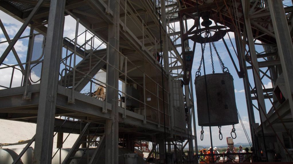 ACCORDING TO PLAN Main shaft stripping and commissioning at Wesizwe's Bakubung mine is expected to start in November 2015