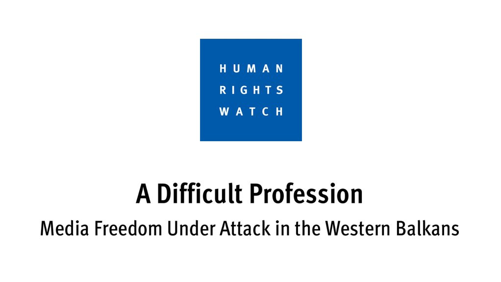 A difficult profession: Media freedom under attack in the Western Balkans (July 2015)
