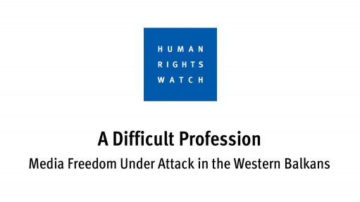 A difficult profession: Media freedom under attack in the Western Balkans (July 2015)
