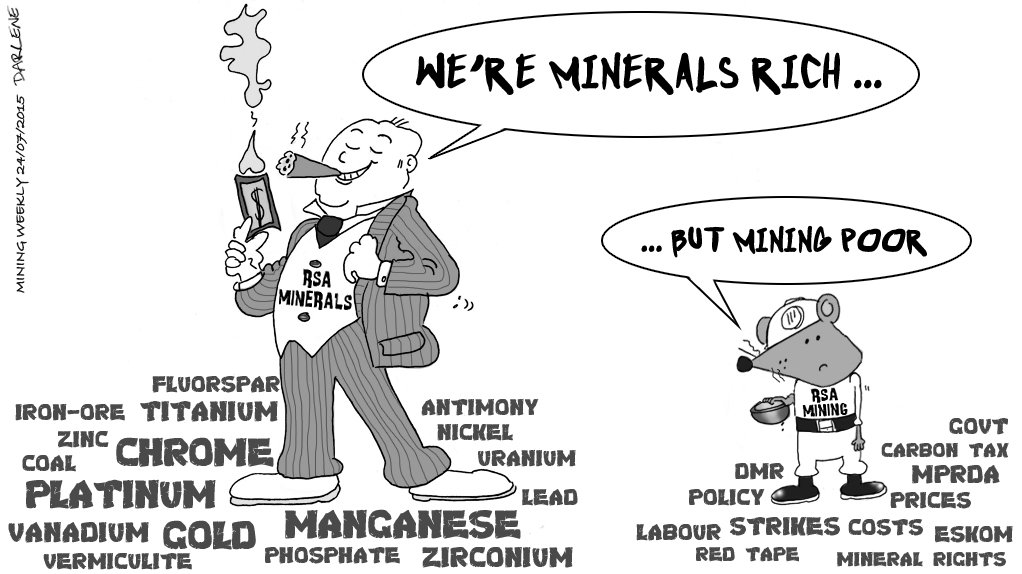 MINERAL RICH, MINING POOR: 