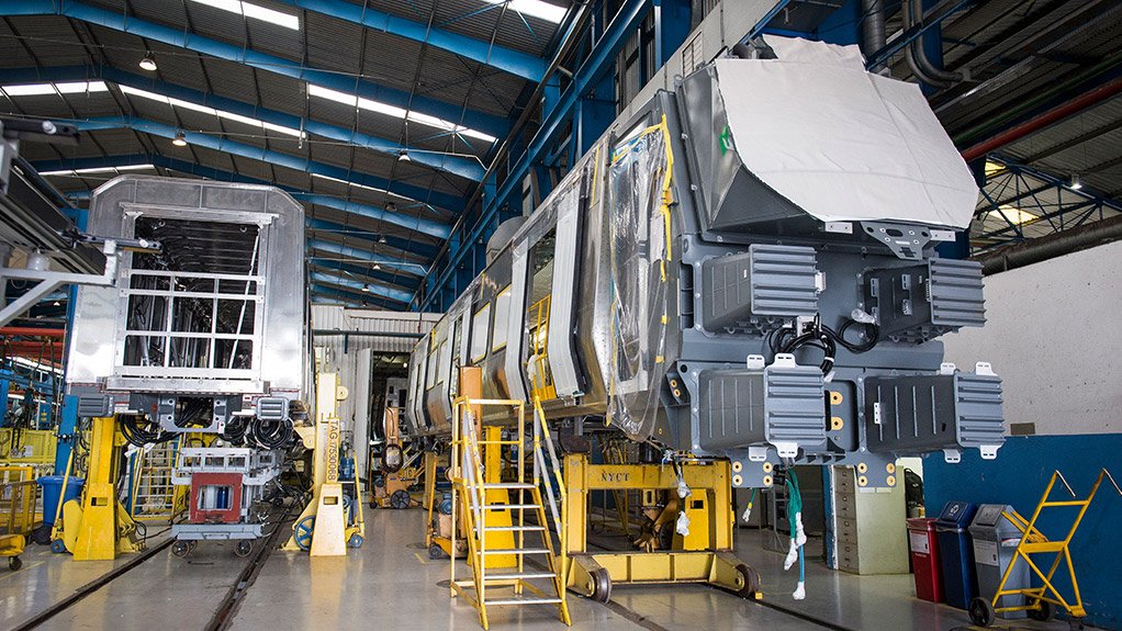 Three train sets have passed through the fitting line at Alstom’s manufacturing plant in Brazil