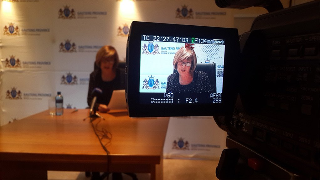 Gauteng Finance MEC Barbara Creecy