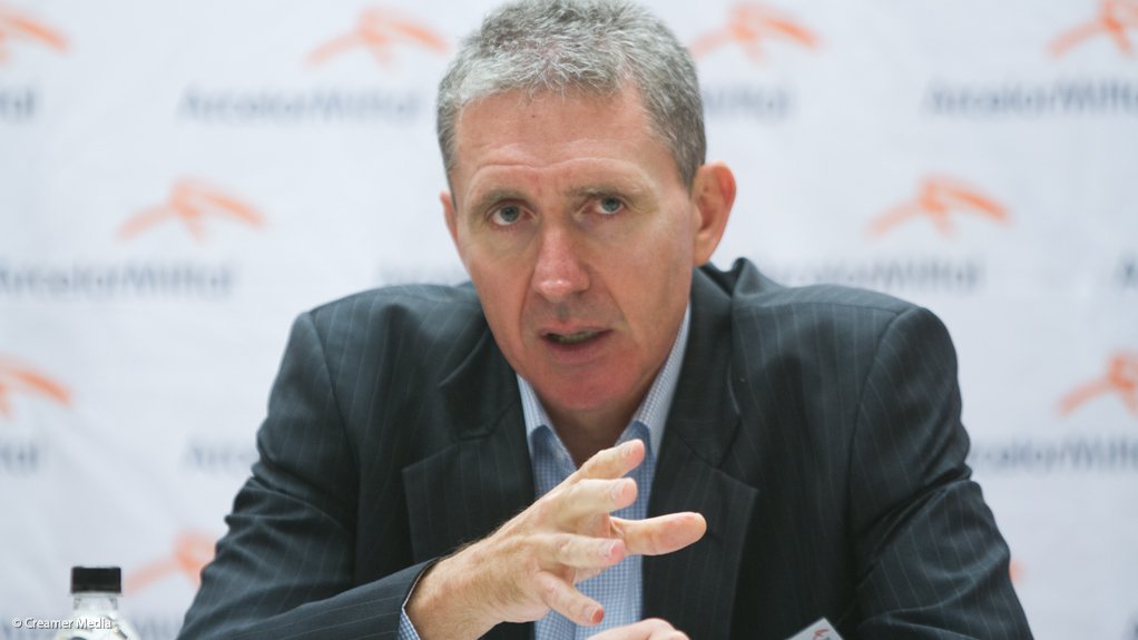 ArcelorMittal South Africa CEO Paul O’Flaherty 