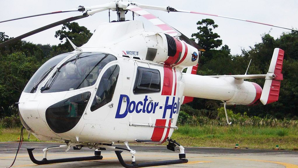 Aero-Asahi Corporation and Chiba Hokusoh hospital achieve 10,000 hems missions exclusively by md 902 explorer