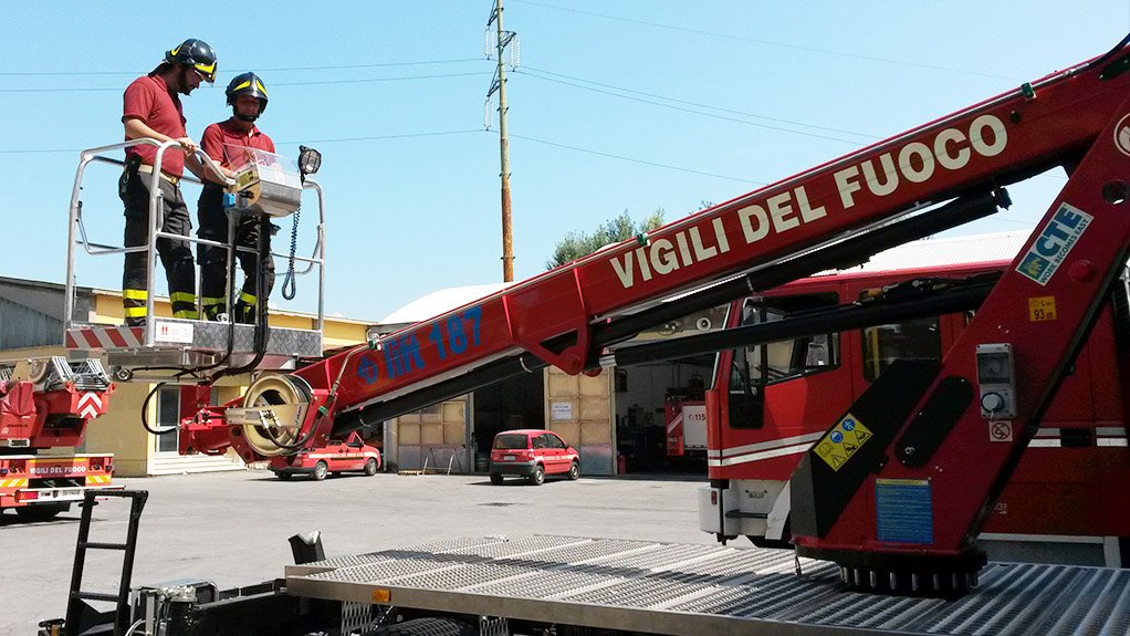 Another B-LIFT 187 for Lucca Fire Fighters Brigade