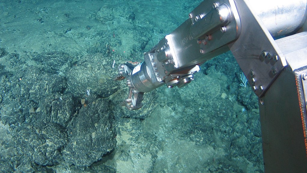 UNDERWATER EXTRACTIONExploration for polymetallic sulphides is being undertaken in the mid-Atlantic Ridge of the Atlantic Ocean