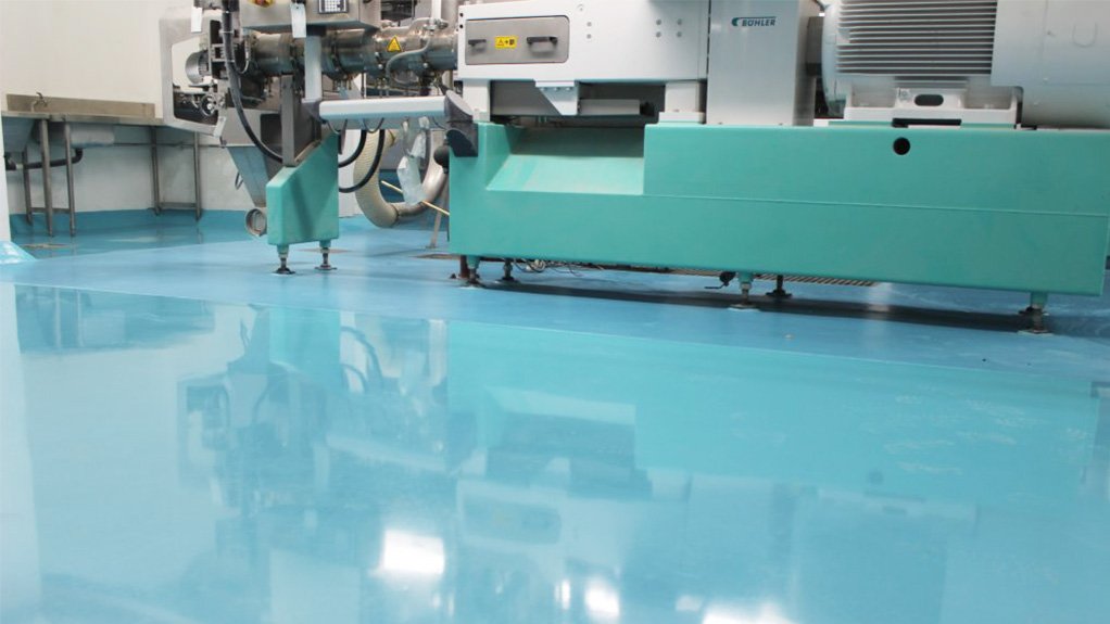UNIQUE APPLICATION Verni installs its Supaflor PU HD 9mm polyurethane screed in industrial freezers because it can withstand extreme temperatures