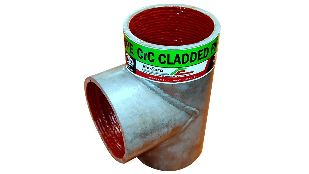 SUITABLE
Chromium carbide-clad pipes can handle abrasive material 

