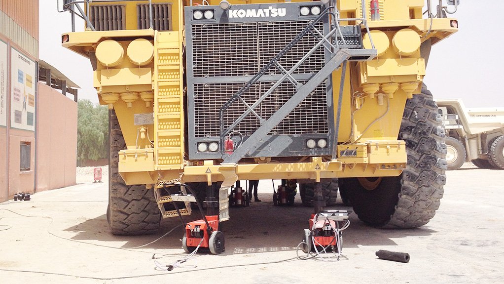 STURDY AND SAFE
The ToughLift jacking system can meet the requirements of plant operators at mines and quarries
