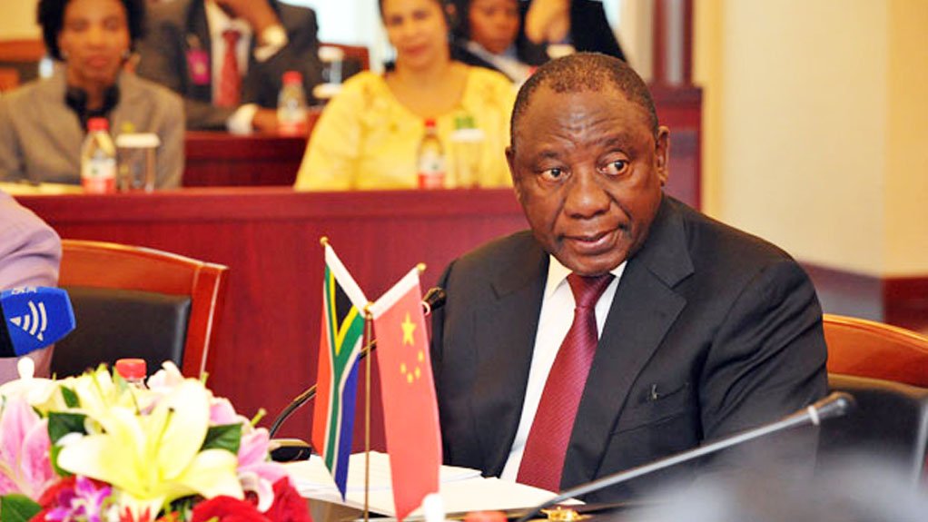 Deputy President Cyril Ramaphosa
