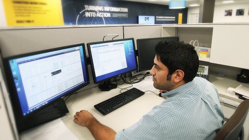 PREPARED When Caterpillar’s monitoring centre is alerted, the company’s analysts follow a custom, preset safety procedure