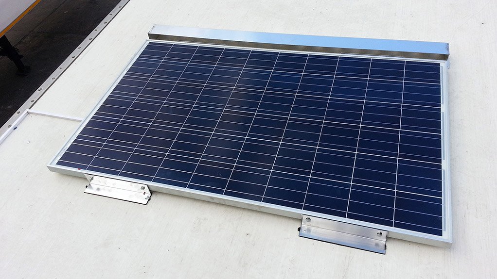Solar Panels reducing truck emissions for Shoprite
