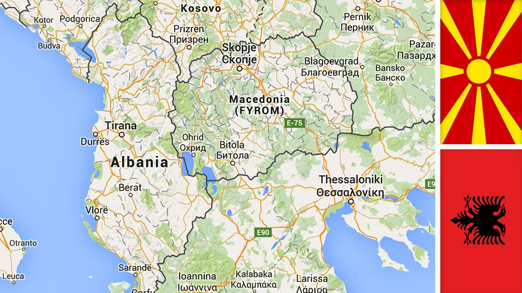 Macedonian–Albania transmission line project