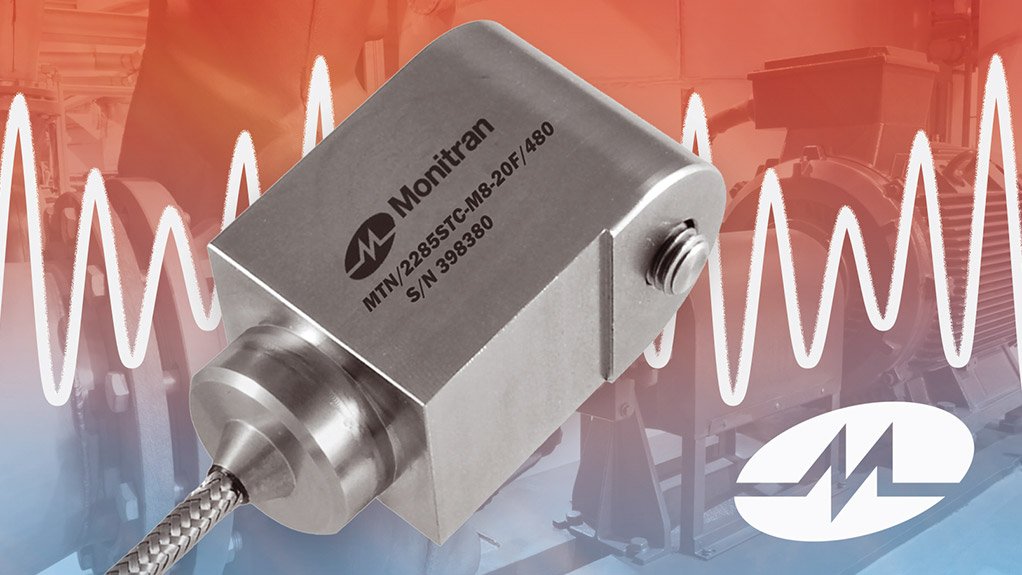 MTN/2285STC DUAL-OUTPUT SENSOR. The sensor measures temperature and vibration and acts as a secondary safety measure for pumps, motors and compressors