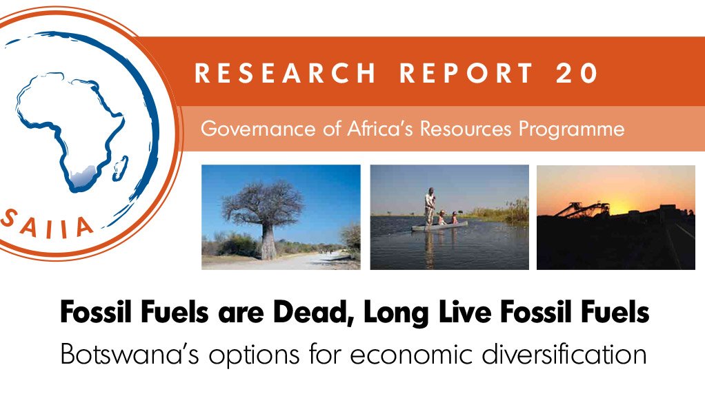 Fossil fuels are dead, long live fossil fuels: Botswana’s options for economic diversification (August 2015)