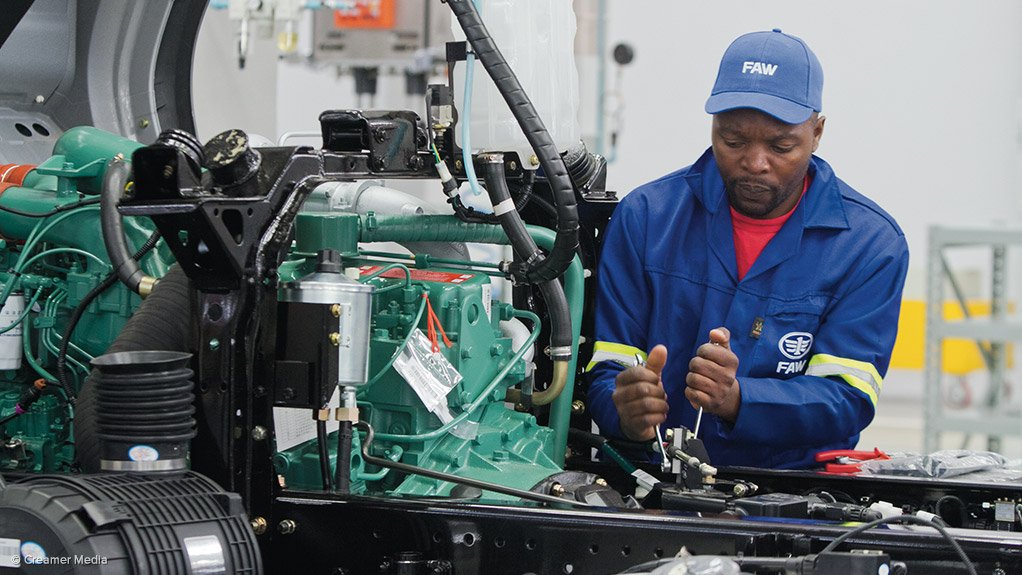 SECURING AUTOMOTIVE INVESTORS Automotive component manufacturers could be eligibile for a 25% to 25% cash incentive as part of Coega's automotive investment scheme