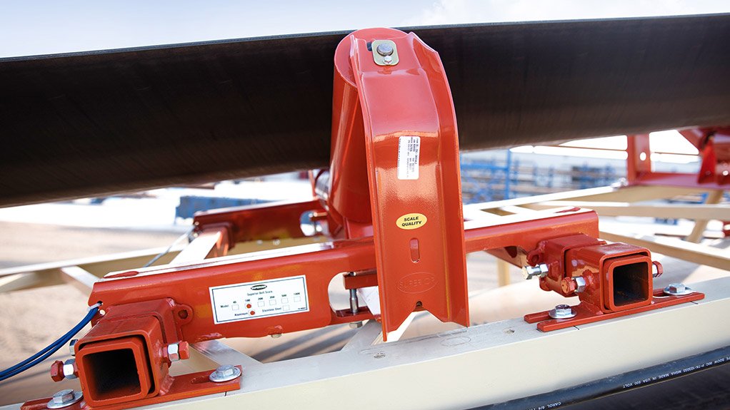 MATERIAL HANDLING APPLICATION
The new belt scale is suited for dry bulk applications producing up to 3 000 t/h
