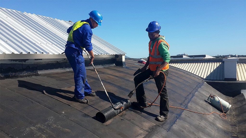Three A.B.E. Products Sealed Expansive Roofing At Power Park
